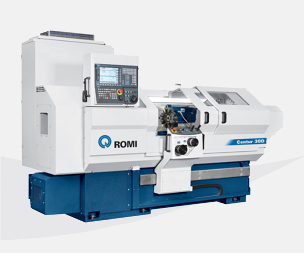 TORNO CNC MARCA ROMI CENTUR 30D MACH 9